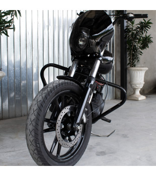 Protetor de Motor Anarchy Robust 1.1/4" para Harley Davidson Dyna - Preto