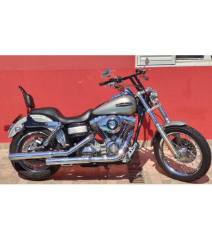 Sissy Bar King 20" Destacável para Harley-Davidson Dyna sem Bagageiro - Preto