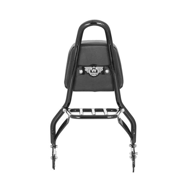 Sissy Bar King Destacável com bagageiro para sportster 883 - Foto parte de trás