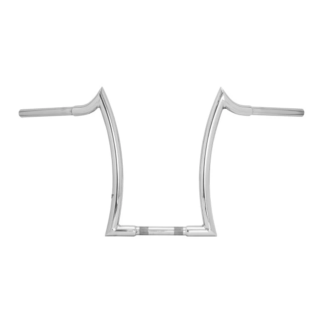 Guidão Diablo Quinado Clean Robust 1.1/4" para Harley-Davidson Dyna - Inox Polido