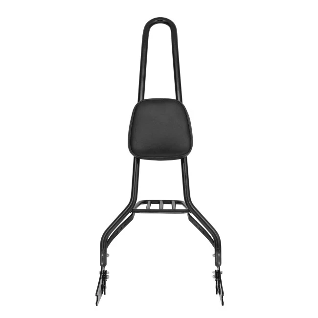 Sissy Bar King 30" Destacável para Harley-Davidson Softail Standard com Bagageiro Removivel - Preto