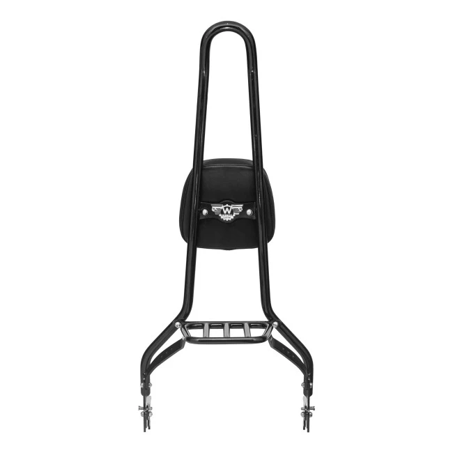 Sissy Bar King 30" Destacável para Harley-Davidson Softail Standard com Bagageiro Removivel - Preto