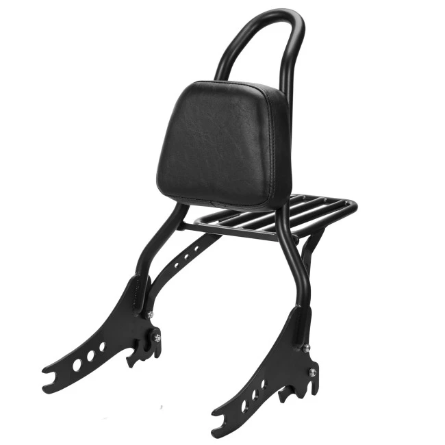 Sissy Bar King Destacável com bagageiro para sportster 883 - Foto 1