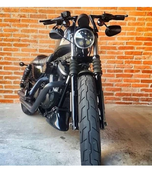 Guidão Z-Bar Classic Robust 1.1/4" para Harley-Davidson Softail Breakout - Preto