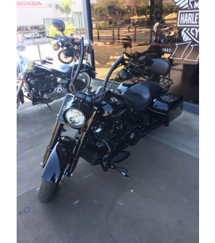 Guidão Diablo Classic Robust 1.1/4" para Harley-Davidson Softail Street Bob - Inox Polido