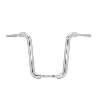 Kit Guidão Ape Curve Rhino 2” + Cabos Mecânicos sem Acelerador Eletrônico para Harley-Davidson Softail Line - Inox Polido
