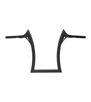 Guidão Diablo Quinado Robust 1.1/4" para Harley-Davidson Softail Night Train - Preto