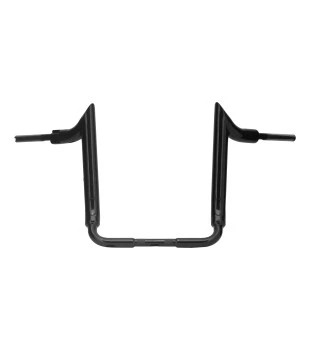 Kit Guidão Diablo Rhino 2” + Cabos Mecânicos com Embreagem Hidráulica para Harley-Davidson Touring Electra, Street e Ultra Glide - Preto