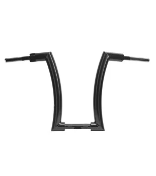 Guidão King Quinado Rhino 2" para Harley-Davidson Softail Low Rider - Preto