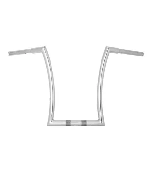 Guidão King Clean Quinado Robust 1.1/4" para Harley-Davidson Softail Night Train - Inox Polido