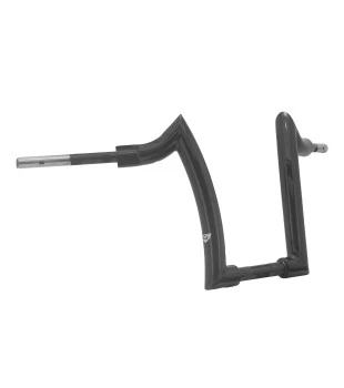 Kit Guidão Front Diablo Rhino 2” + Cabos Mecânicos com Acelerador Eletrônico para Harley-Davidson Softail Line - Preto