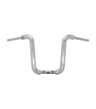 Kit Guidão Ape Classic Rhino 2” + Cabos Mecânicos sem Acelerador Eletrônico para Harley-Davidson Softail Line - Inox Polido
