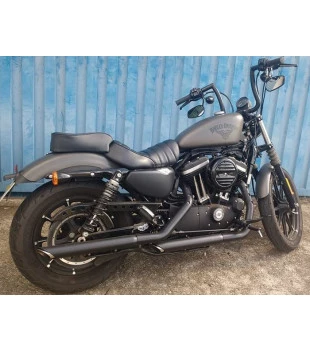 Guidão King Classic Robust 1.1/4" para Harley-Davidson Softail Street Bob - Preto