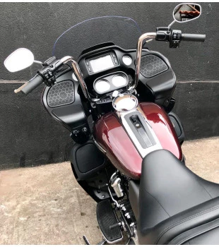 Guidão Ape Hanger Classic Robust 1.1/4" para Harley-Davidson Touring Road Glide - Inox Polido