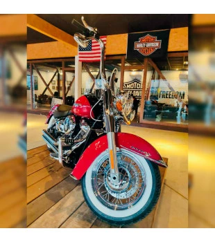 Protetor de Motor King Robust 1.1/4" para Harley-Davidson Softail Deluxe - Inox Polido