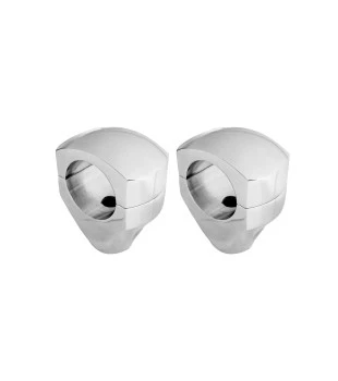Riser T-Clean Robust para Guidão Robust 1.1/4" - Aluminio Polido