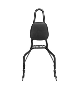 Sissy Bar King 25" Destacável para Harley-Davidson Softail Sport Glide com Bagageiro Removivel - Preto 