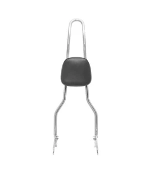 Sissy Bar King 30" Destacável para Harley-Davidson Softail Sport Glide sem Bagageiro - Inox Polido