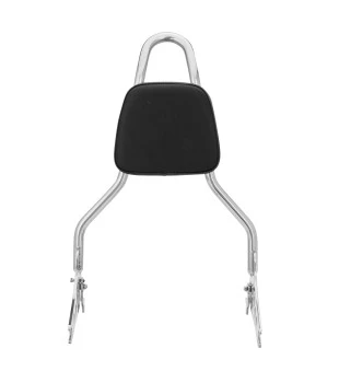 Sissy Bar King 20" Destacável para Harley-Davidson Softail Sport Glide sem Bagageiro - Inox Polido