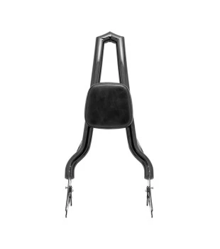 Sissy Bar Brutale Backbone 25" Destacável para Harley-Davidson Softail Fat Boy com Bagageiro Removível - Preto