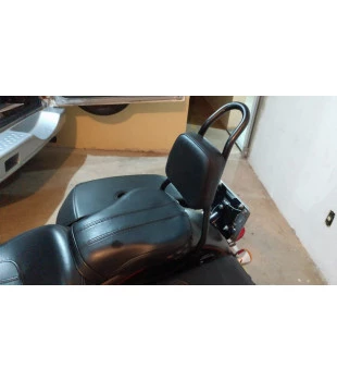 Sissy Bar King 20" Destacável para Harley-Davidson Softail Sport Glide sem Bagageiro - Preto