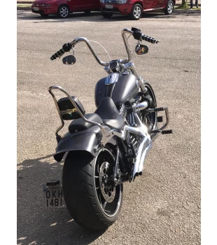 Guidão Ape Hanger Classic Brutale 1.1/2" para Harley-Davidson Softail Breakout - Inox Polido