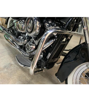 Protetor de Motor Classic Robust 1.1/4" para Harley-Davidson Softail Deluxe - Inox Polido