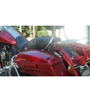 Conjunto Realocador de Dockings para Harley-Davidson Touring - Inox Polido