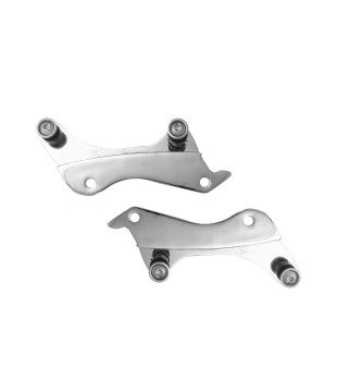 Conjunto Realocador de Dockings para Harley-Davidson Touring - Inox Polido