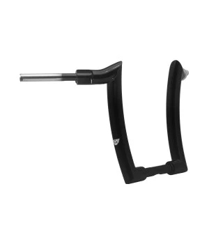 Guidão Mad Dogger Curve Rhino 2" para Harley-Davidson Softail Low Rider - Preto