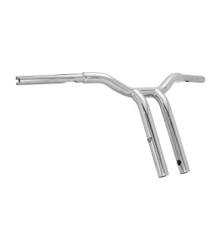 Guidão Sun Bar Pullback Robust 1.1/4" para Harley-Davidson Sportster - Inox Polido
