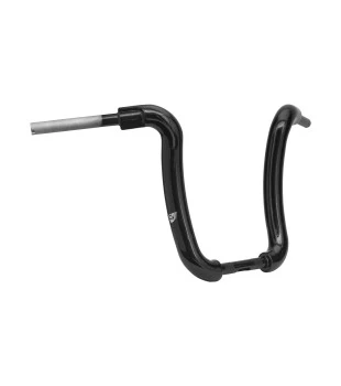 Guidão Ape Hanger Curve Rhino 2" para Harley-Davidson Softail Fat Boy - Preto