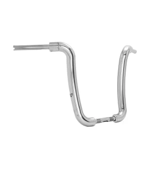 Guidão Ape Hanger Curve Rhino 2" para Harley-Davidson Softail Fat Boy - Inox Polido