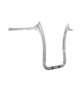 Guidão Diablo Classic Robust 1.1/4" para Harley-Davidson Softail Blackline - Inox Polido