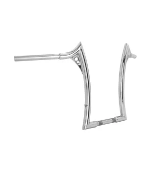 Guidão Diablo Quinado Robust 1.1/4" para Harley-Davidson Sportster - Inox Polido