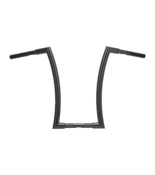 Guidão King Clean Quinado Robust 1.1/4" para Harley-Davidson Touring Road King - Preto