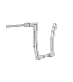 Guidão King Curve Rhino 2" para Harley-Davidson Softail Fat Boy - Inox Polido