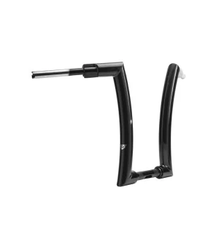 Guidão King Quinado Rhino 2" para Harley-Davidson Softail Low Rider - Preto