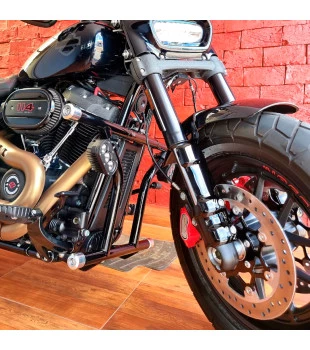 Protetor de Motor Crash Bar para Harley-Davidson Softail Line 2018 a 2025 - Preto