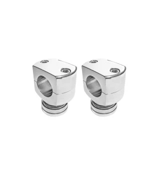 Risers King Robust para Guidão 1.1/4" - Alumínio Polido