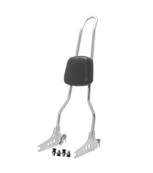Sissy Bar King 30" Destacável para Harley-Davidson Softail Sport Glide sem Bagageiro - Inox Polido