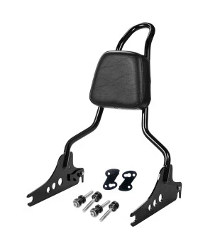 Sissy Bar King 20" Destacável para Harley-Davidson Dyna sem Bagageiro - Preto