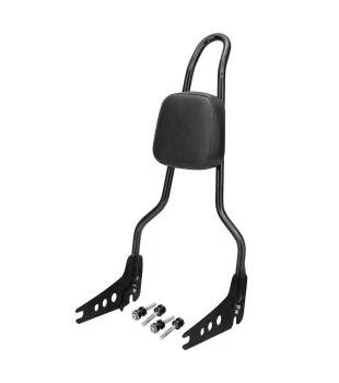 Sissy Bar King 25" Destacável para Harley-Davidson Dyna sem Bagageiro - Preto