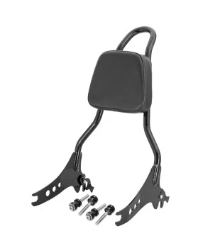 Sissy Bar King 20" Destacável para Harley-Davidson Sportster sem Bagageiro - Preto