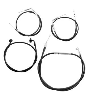 Kit de Cabos Mecânicos para Harley-Davidson Softail 2000 a 2015 para Motos Sem Acelerador Eletrônico