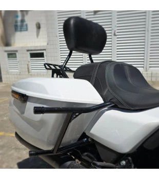Protetor de Alforge Rebel Shield para Harley-Davidson Touring 2015 a 2025 - Preto