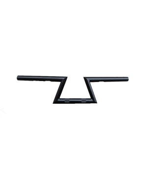 Guidão Z-Bar Classic Robust 1.1/4" para Harley-Davidson Dyna Fat Bob - Preto