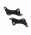 Conjunto Realocador de Dockings para Harley-Davidson Touring - Preto