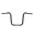 Guidão Ape Hanger Classic Brutale 1.1/2" para Harley-Davidson Softail Low Rider S - Preto