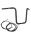 Kit Rider para Harley-Davidson Touring Road King com Embreagem Hidráulica: Guidão Ape Hanger Robust 1.1/4" + Cabos - Preto